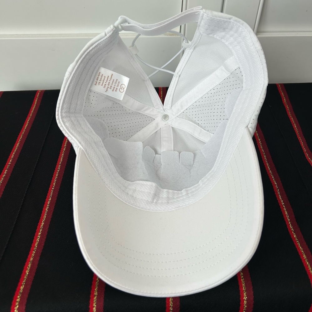 White Baseball Cap - Picture 3 of 3